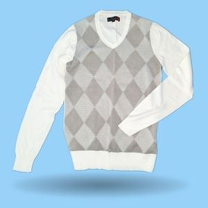 G by Guess Argyle Pattern Sweater